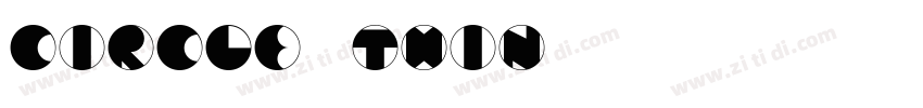 circle thin字体转换
